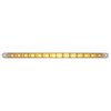 38948 14 LED 12 in. Turn Signal Light Bar - Amber LED/Clear Lens - image 2