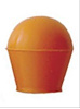 LARGE BULB COVER - AMBER - image 1