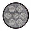 39118 7 LED 4 in. Round Competition Series Light (Stop, Turn & Tail) - Red LED/Clear Lens - image 3
