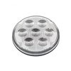 39118 7 LED 4 in. Round Competition Series Light (Stop, Turn & Tail) - Red LED/Clear Lens - image 4