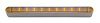 10 AMBER LED 9 LIGHT BAR - image 1