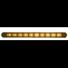 10 AMBER LED 9 LIGHT BAR - image 2