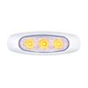 39311B 5 LED Reflector Light (Clearance/Marker) With Side Ditch Light - Amber LED/Clear Lens - image 2