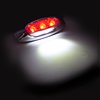 39312B 5 LED Reflector Light (Clearance/Marker) With Side Ditch Light -Red LED/Clear Lens - image 4