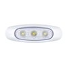 39313B 5 LED Reflector Light (Clearance/Marker) With Side Ditch Light -White LED/Clear Lens - image 2