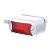 39365 3 LED Single Function Double Face Light W/Visor - Horizontal Mount - Amber & Red LED/Amber & Red Lens - image 4