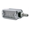 39370 3 LED Single Function Double Face Light W/Bezel - Horizontal Mount - Amber & Red LED/Clear Lens - image 2