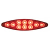 10 RED LED CATS EYE S/T/T - image 1