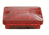 4 RED LED SMALL RECTANGUL - image 1
