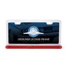 LICENSE FRAME W/ 14 RED L - image 2