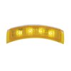 39749B 4 LED Dual Function Headlight Turn Signal Light - Amber LED/Amber Lens - image 3