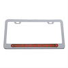 LICENSE FRAME W/ 10 RED L - image 1