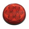 39924B 7 LED 4 in. Round Reflector Light (Stop, Turn & Tail) - Red LED/Red Lens - image 3