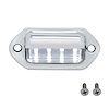 39930B 4 White LED Chrome License Plate Light/Utility Light - image 1