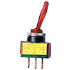 GLOW TOGGLE SWITCH - RED - image 1