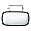 43001 Rectangular Stainless Steel Over Door Convex Mirror With Mounting Bracket - image 1