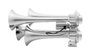 46123 4 Trumpet Mini Train Horn [Chrome] - image 2
