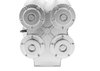 46123 4 Trumpet Mini Train Horn [Chrome] - image 4