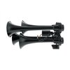 46144 4 Trumpet Mini Train Horn [Black] - image 2