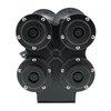 46144 4 Trumpet Mini Train Horn [Black] - image 4