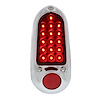 CTL4950LED-ALS 16 LED Tail Light With Stainless Steel Rim For 1949-50 Chevy Passenger Car - L/H - image 1