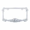 50030 Pirate License Plate Frame - Chrome - image 2