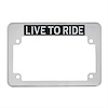 MOTORCYCLE LICENSE PLATE - image 1