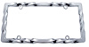 CHROME TWIST LICENSE FRAM - image 1