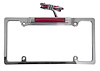 DELUXE CHROME LICENSE PLA - image 1