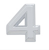 CHROME PLASTIC LETTER - 4 - image 1