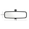 60052 8 in. Black Day/Night Interior Rearview Mirror Assembly - Glue-On Mount - image 4