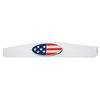 67008 Mud Flap Weight with Oval USA Flag Emblem - image 2