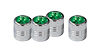 DIAMOND VALVE CAPS - GREE - image 1