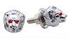 CHROME LION HEAD LICENSE - image 1