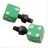 DICE LICENSE PLATE FASTEN - image 1