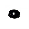 BLACK PLASTIC SNAP-ON CAP - image 1