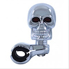 CHROME SKULL STEERING WHE - image 1