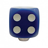 70164 Blue Dice Gearshift Knob With Glow Dots - image 1