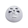 70197 Chrome Plastic Skull Snap-On Cap For 1/4 in. Screws (10-Pack) - image 3