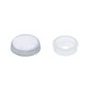 70251-1 Chrome Plastic Snap-On Screw Cap For 1/4 in. Screw - image 2