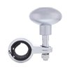 Liquid Silver Steering Wheel Spinner Knob - image 2