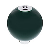 70756 Number 6 Pool Ball Gearshift Knob - Gloss Green - image 1