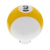 70758 Number 9 Pool Ball Gearshift Knob - Gloss Yellow Striped - image 2