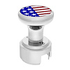 70792 Thread-On Gearshift Knob With USA Flag Sticker - image 1