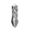 70892 Daytona Style Spike Grip Handle With Beer Tap Adapter - Chrome - image 3