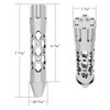 70896 Austin Style Grip Handle With Beer Tap Adapter - Chrome - image 4
