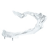 72019 Die-Cast Flying Goddess Hood Ornament - Chrome - image 1
