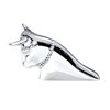 72034 Die-Cast Long Horn Bull Hood Ornament - Chrome - image 4