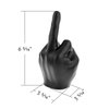 72055 Finger Hood Ornament-Matte Black - image 3