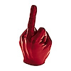 72086 Candy Color Finger Hood Ornament, Candy Red - image 1